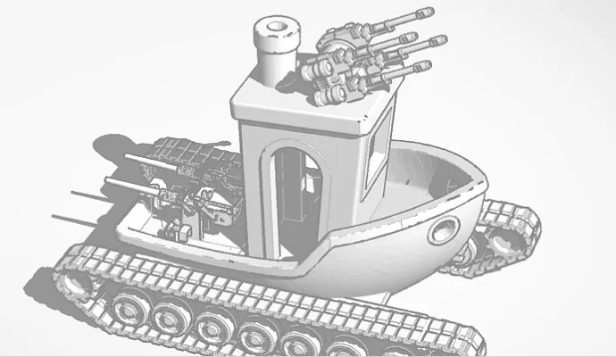 AA Tank Benchy