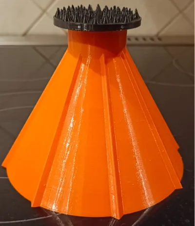 car scraper + funnel