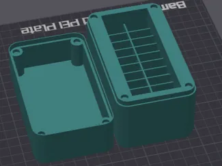 1S lipo battery case