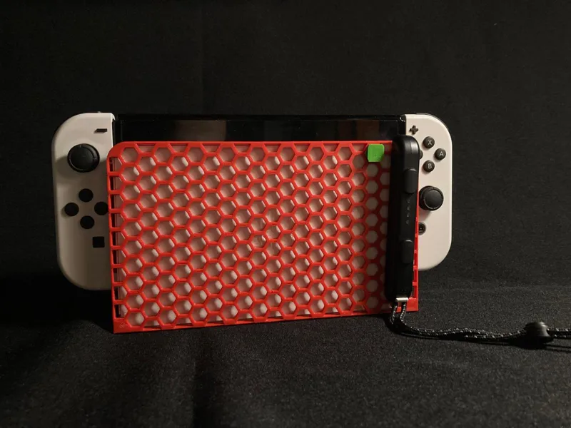 Nintendo switch OLED dock case. Honey comb
