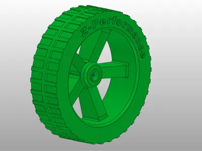 lawnmower wheel