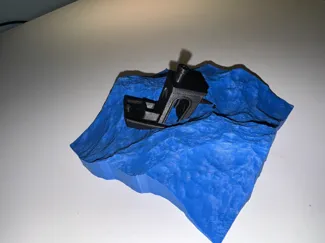 Sinking Benchy on Waves
