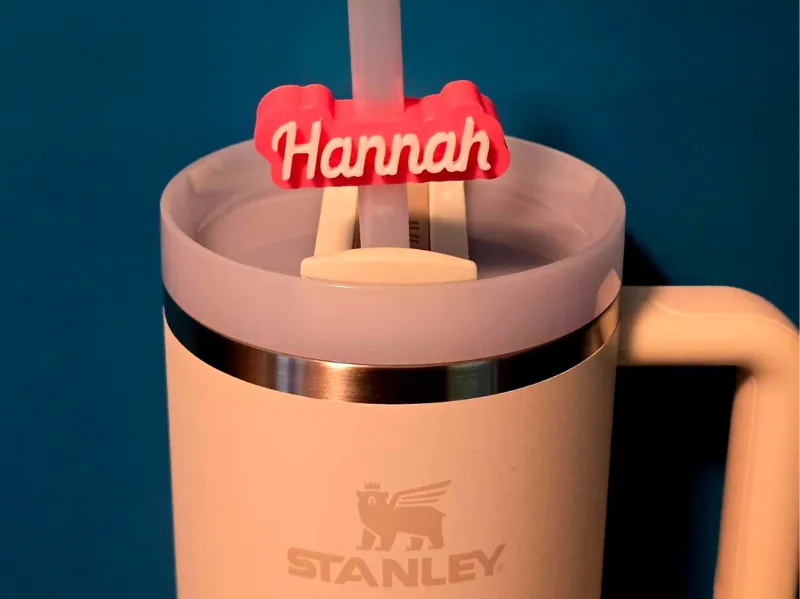 Customizable Stanley Straw Toppers!