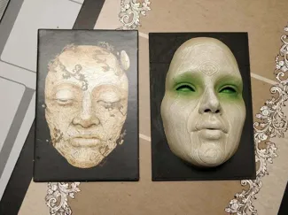 Kingdom Death Monster Giant stone face
