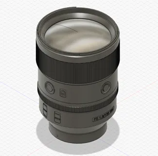 Sony/索尼 135GM 镜头模型