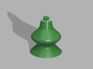 Suction Cup Robotic End-Effector M6 Thread
