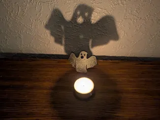 Halloween tealight holder