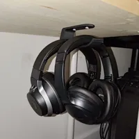 Support casque sous bureau — photo 1