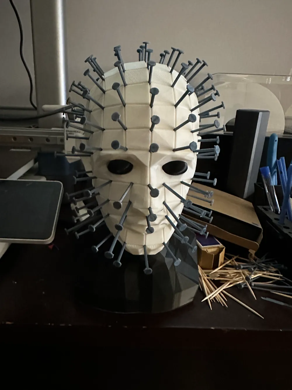HellRaiser Pinhead Pins by you.will.starve - MakerWorld