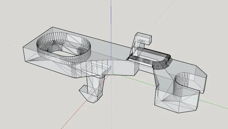 Eject mechanism for Dreamcast Noctua Fan Mod