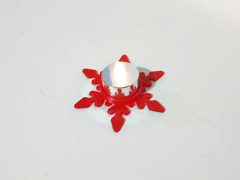 Snowflake candle holder 
