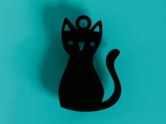 Cat Keychain