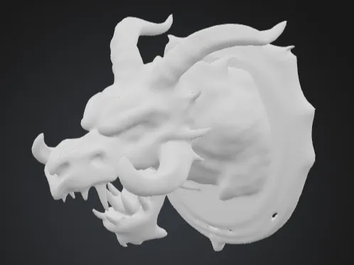 Decoración Dragon de Pared