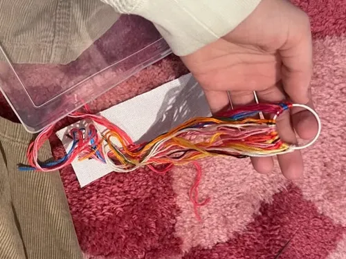 Scrap Thread Saver Ring