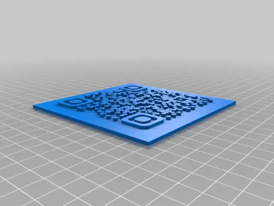 Customizable 3D QR Code generator by GenQRCode MakerWorld: Download ...