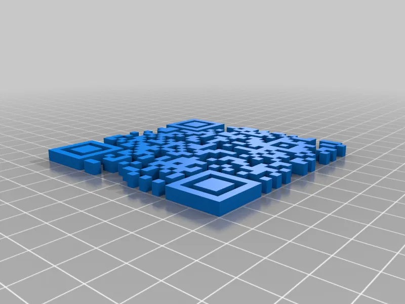 Customizable 3D QR Code generator by GenQRCode MakerWorld: Download ...