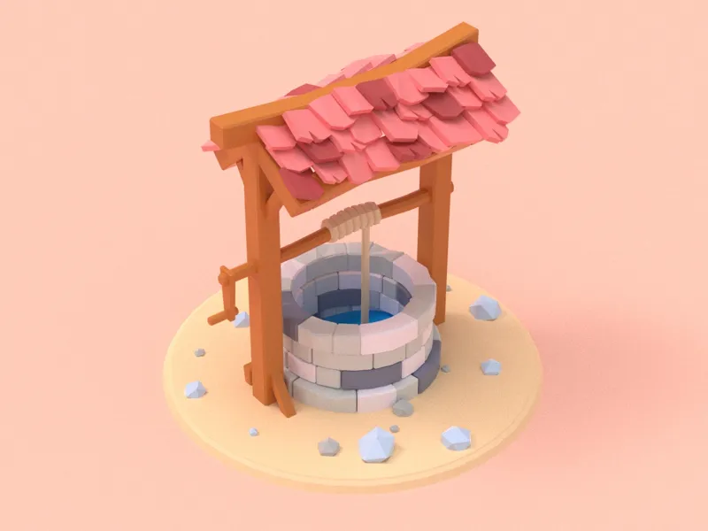 Watertight Miniature Well 