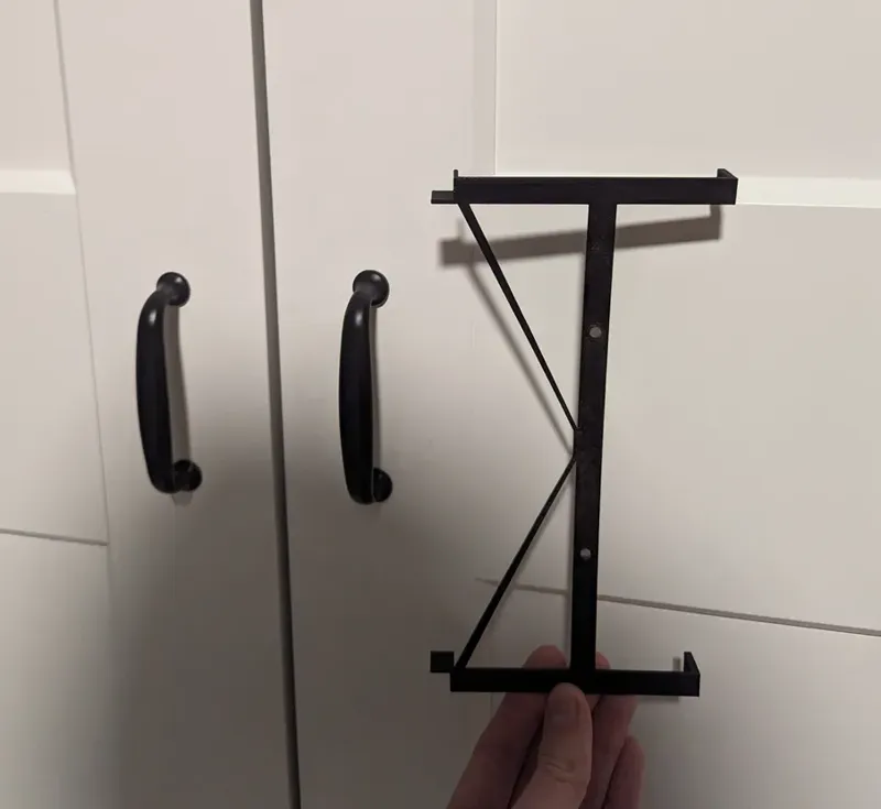 Ikea pax handle template / alignment tool