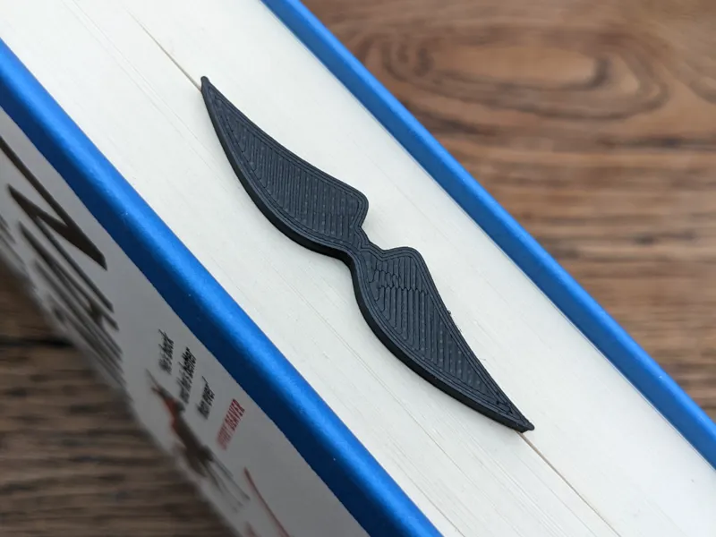 Bookmark - Moustache