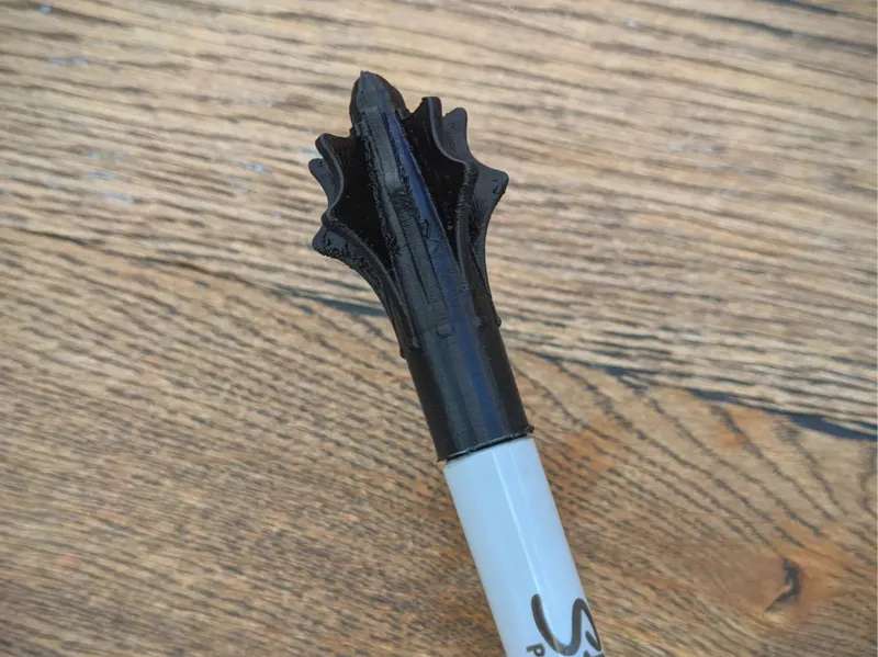 Sharpie Lid - Medieval Mace