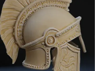 greek helm dekor