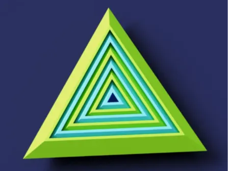 Triangle Hypnotic Fidget Toy
