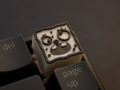 Doodlebob Keycap for Cherry MX Mechanical Keyboard
