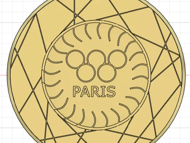Gold medal for paris 2024
