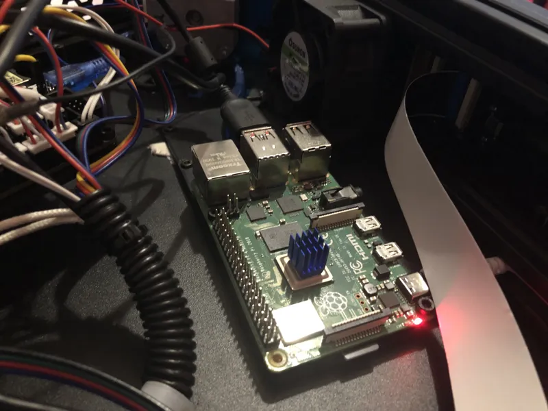 Raspberry PI 4 w/ Fan Mount for AnyCubic Predator