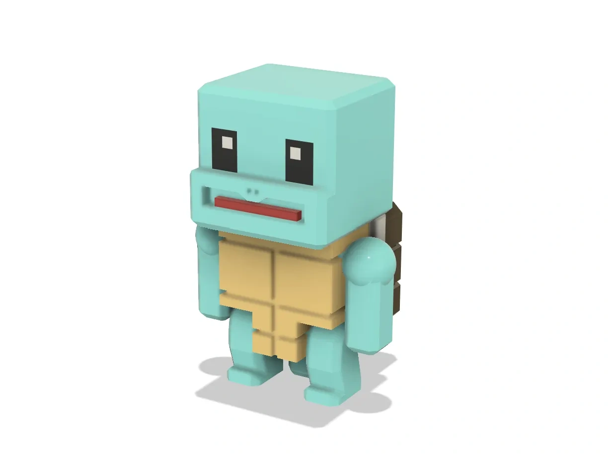 我的世界版杰尼龟宝可梦-Minecraft-Johnny Turtle