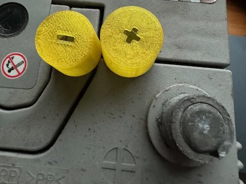 12V Automotive Battery Terminal Caps