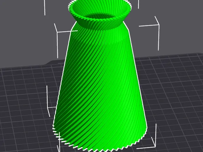 Vase spiral