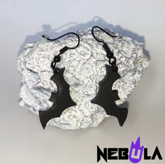 Halloween Boucles d'oreille chauves-souris