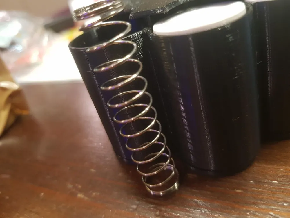 EURO Coin Storage with Spring Mechanism by maker.bamboo - MakerWorld