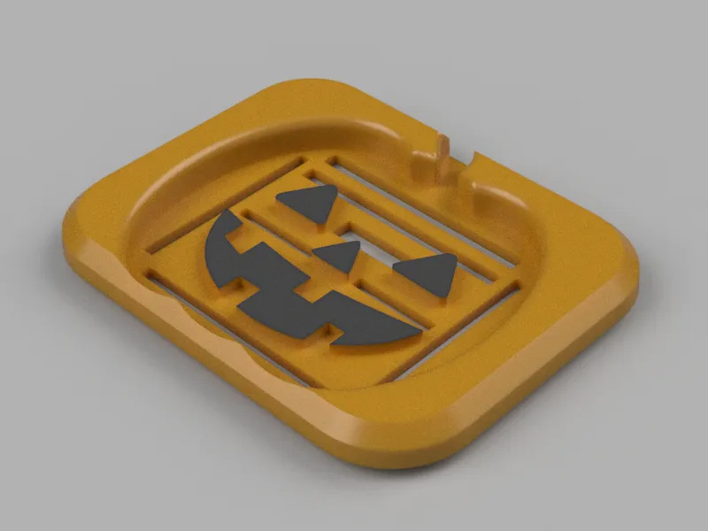 Halloween Pumpkin Soap Holder