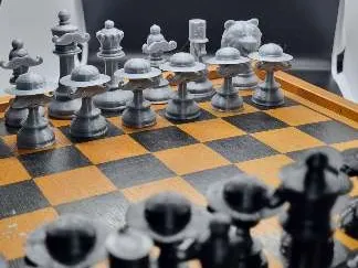 Gentleman pawn chess figure