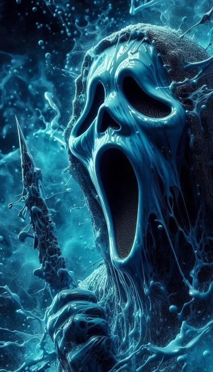 Scream Mask Hueforge