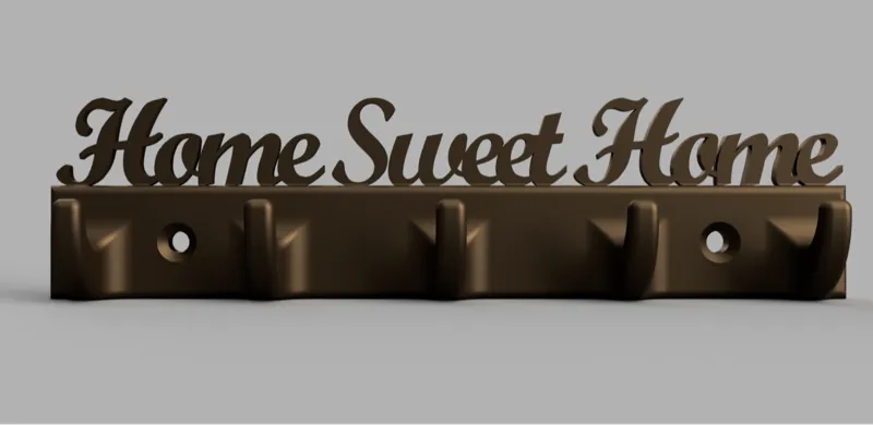 Home Sweet Home Key Hanger