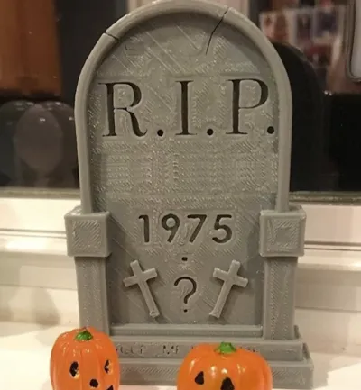Tombstone RIP Display