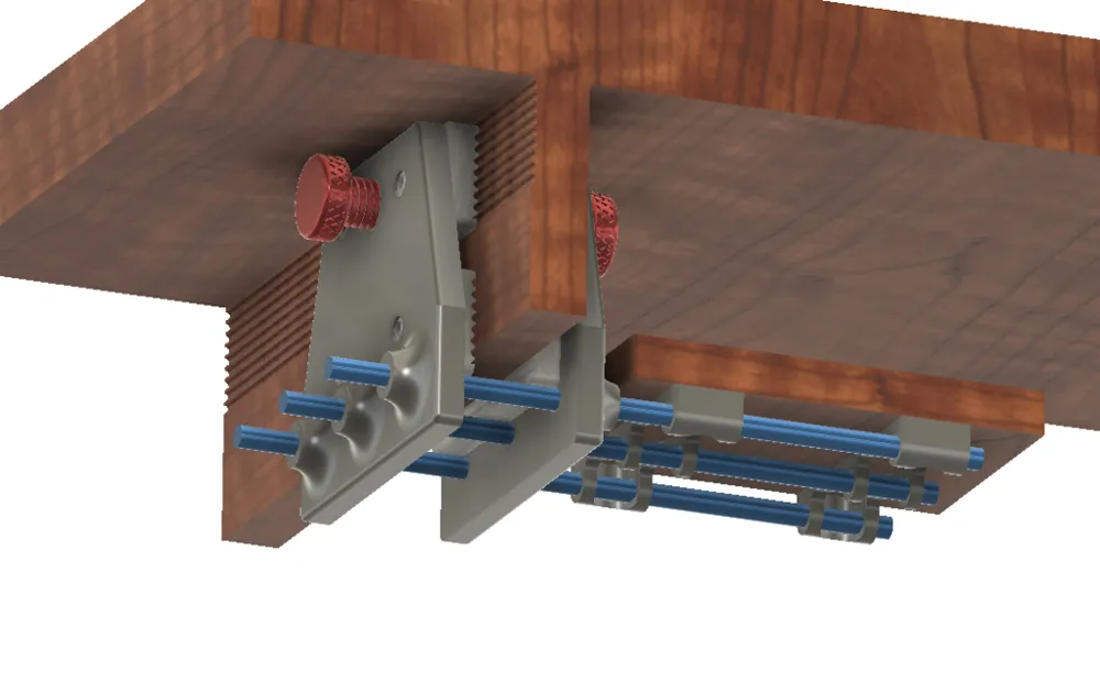 UnderDesk Shelf by maker.bamboo MakerWorld