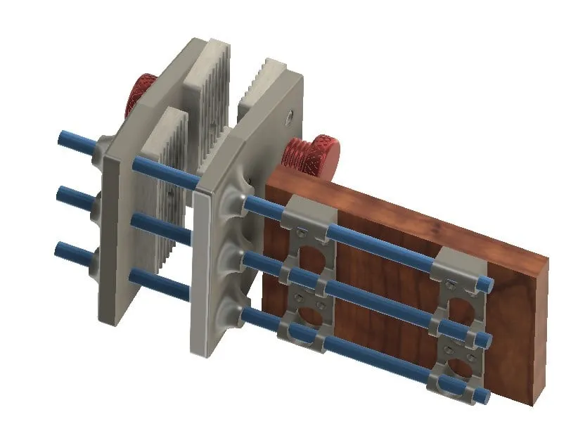 UnderDesk Shelf by maker.bamboo MakerWorld