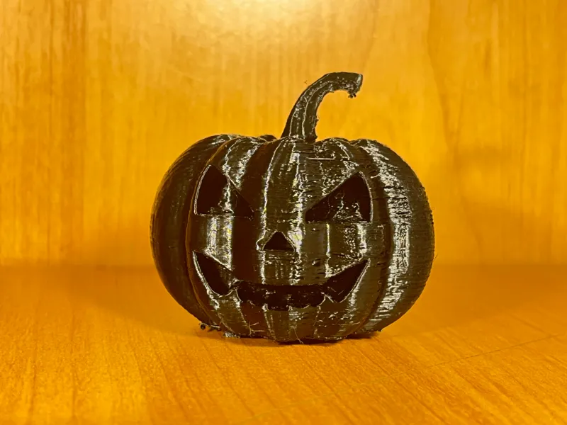 Scary halloween pumpkin