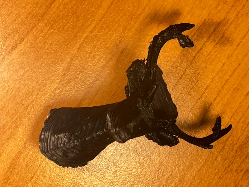Deer head (failed print model is really good)