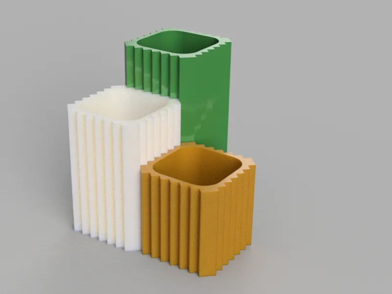 Set mini planter vase for flowers/ pencil case 