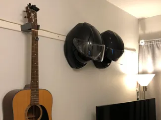 Helmet Mount for Motorcycle Helmet