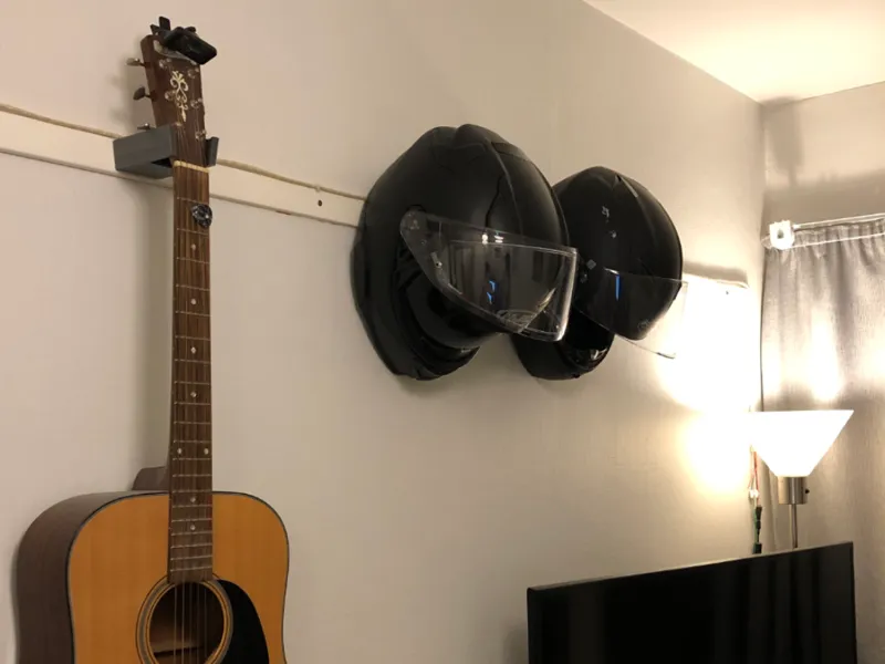 Helmet Mount for Motorcycle Helmet