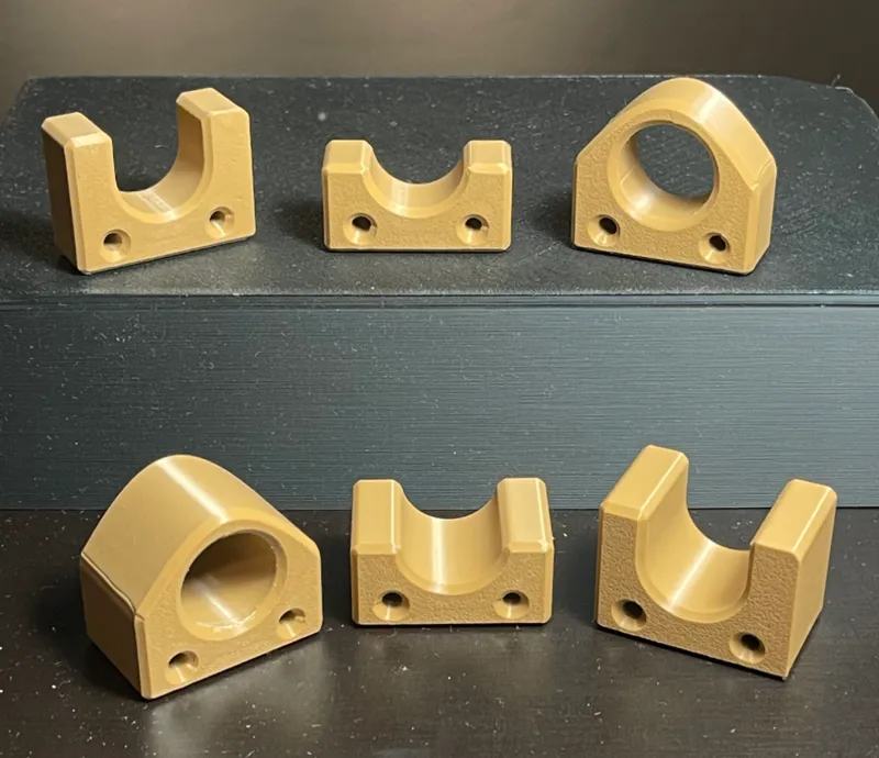 20mm Pipe Bracket Set