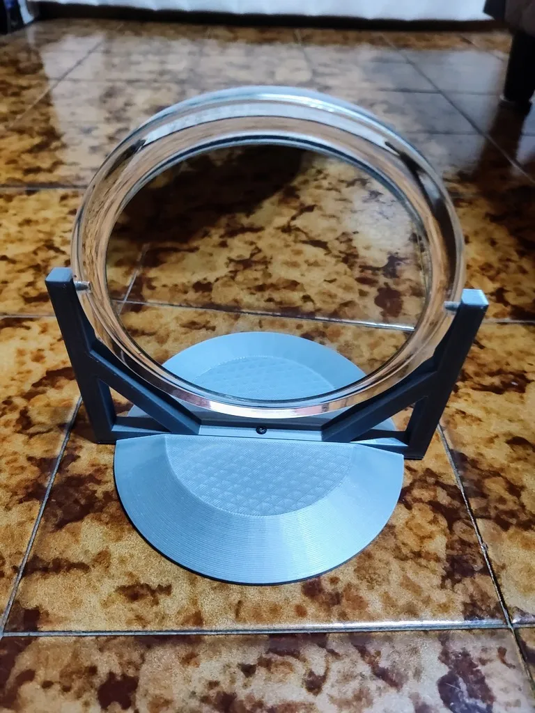 Rotatory mirror holder base