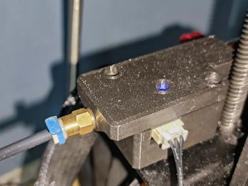 CR6 Filament Sensor Housing for Dual Gear Extruder