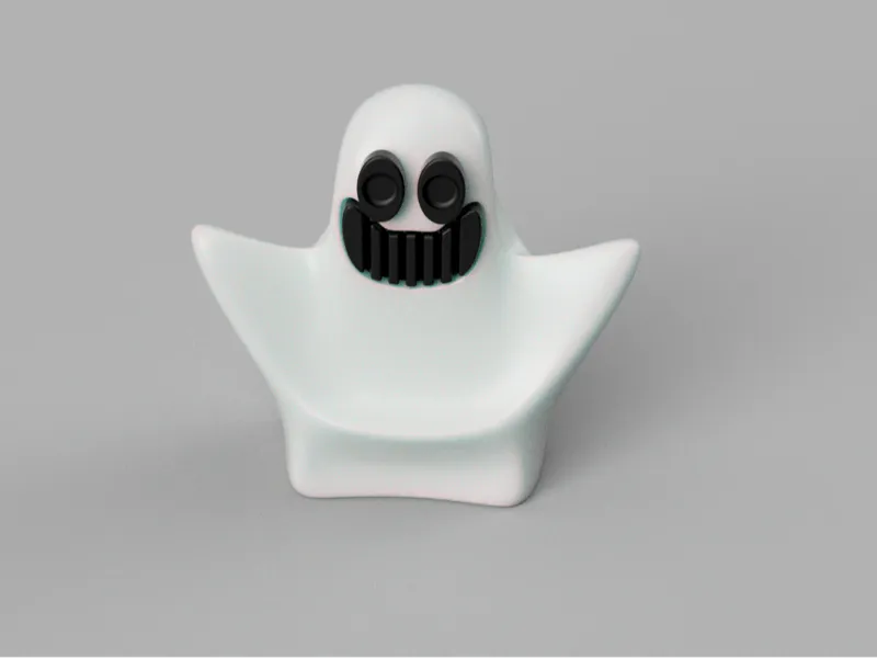 Halloween Ghost "Mr. Fluffy"